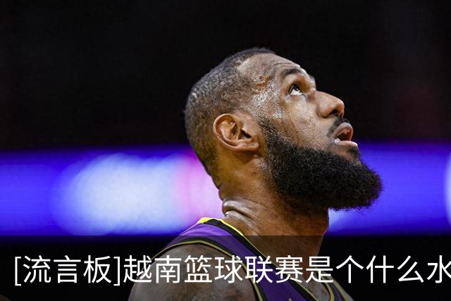 [流言板]越南篮球联赛是个什么水平？低于中国野球水平